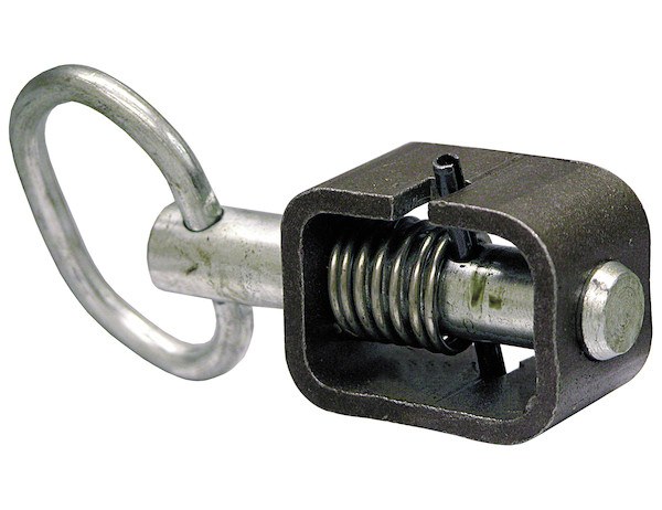 Buyers Products Door Latch Assembly, Spring Latch, 2 Inch Length X 1-1/2 Inch Width X 1-1/4 Inch Height, Carbon Steel, Weld-On – B2598H