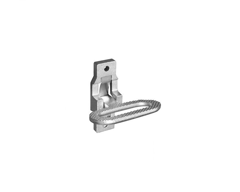 Buyers Products Truck Step, Bolt-On to Any Flat Surface, Non Extendable, Fold Up, Zinc Plated, Silver, Steel – B2797Z