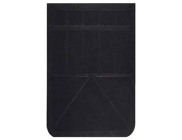 Buyers Products Mud Flap, 24 Inch X 36 Inch, 1/4 Inch Thick, Black, Rubber, Bolt-On, Set of 2 – B36LP