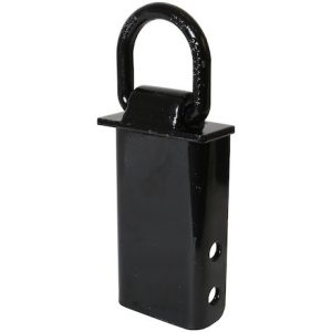 Buyers Products Tie Down Anchor, Stake Pocket Mount, 400 Pound Working Load Capacity, Powder Coated, Black, Steel, Includes Pin, Single – B38SP