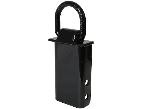 Buyers Products Tie Down Anchor, Stake Pocket Mount, 400 Pound Working Load Capacity, Powder Coated, Black, Steel, Includes Pin, Single – B38SP