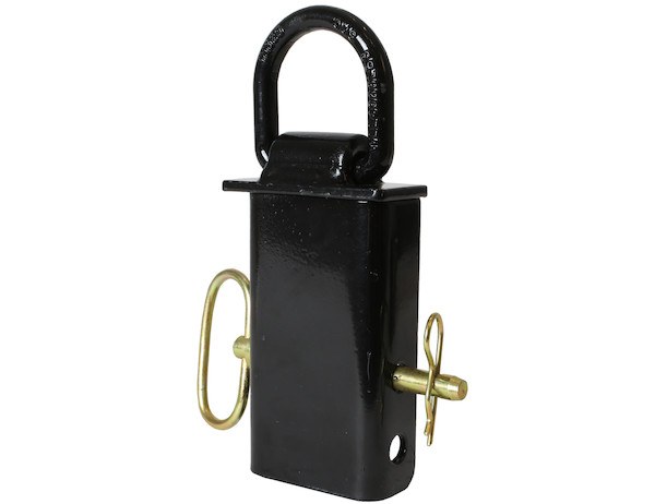 Buyers Products Tie Down Anchor, Stake Pocket Mount, 400 Pound Working Load Capacity, Powder Coated, Black, Steel, Includes Pin, Single – B38SP