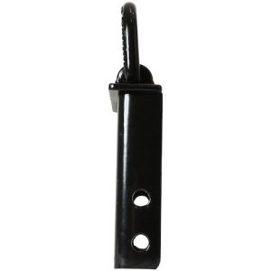 Buyers Products Tie Down Anchor, Stake Pocket Mount, 400 Pound Working Load Capacity, Powder Coated, Black, Steel, Includes Pin, Single – B38SP