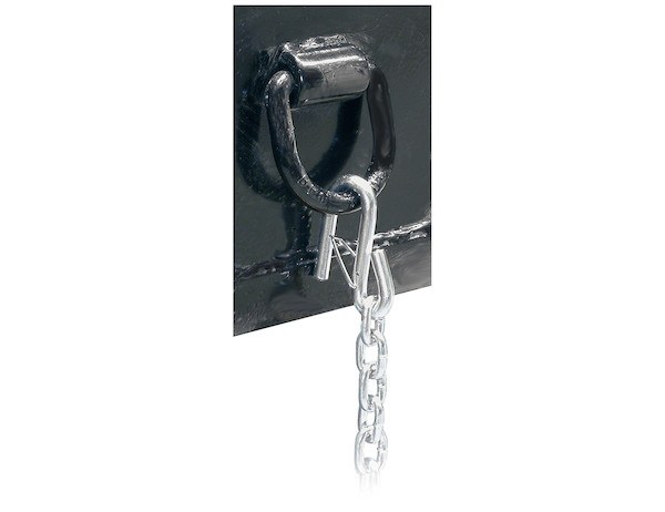 Buyers Products D-Ring, 5/8 Inch Ring Diameter, With Weld-On Bracket, Steel – B40