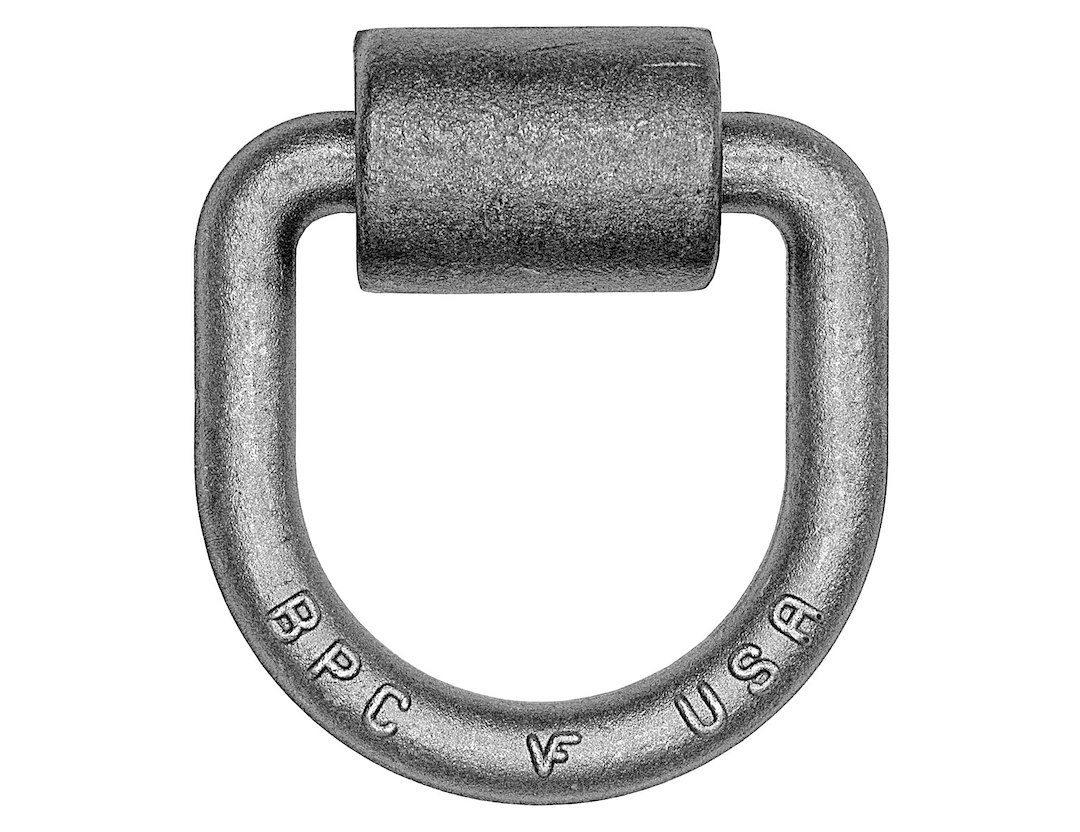 Buyers Products D-Ring, 5/8 Inch Ring Diameter, Steel, With Bracket – B40PKGD