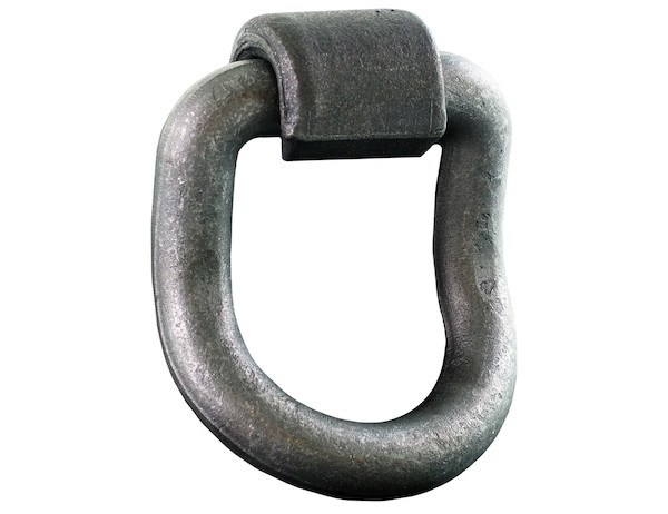 Buyers Products D-Ring, 1 Inch Ring Diameter, Weld-On, 15586 Pound Working Load Limit, Not for Lifting, Steel, Raw, Single – B5055