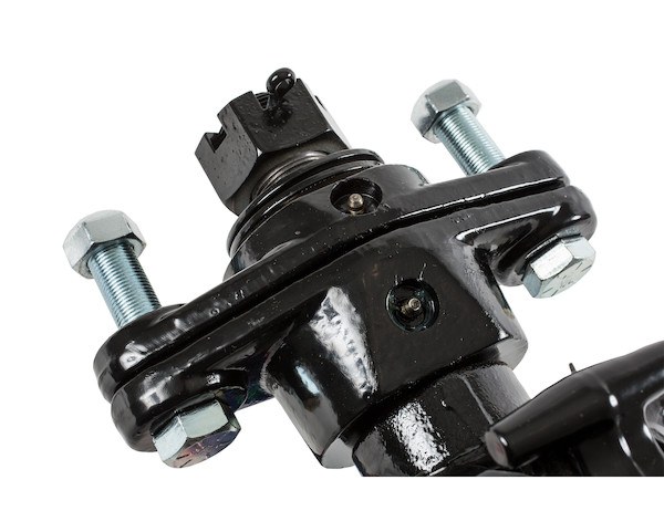 Buyers Products Pintle Hook, Rated to 60000 Pounds, 12000 Pound Vertical Load Limit, Swivel Style, Bolt-On, Powder Coated, Black – BP760A