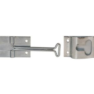 Buyers Products Door Holder, For Holding Doors and Windows Open on Enclosed Trailer, T-Style, 4 Inch Hook Length, Zinc Plated, Carbon Steel – DH500