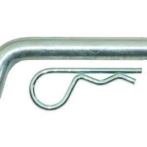 Buyers Products Trailer Hitch Pin, Bent Pin, 5/8 Inch Diameter, Use with Class III and IV Receivers, With Clip, Single – HP6253WC