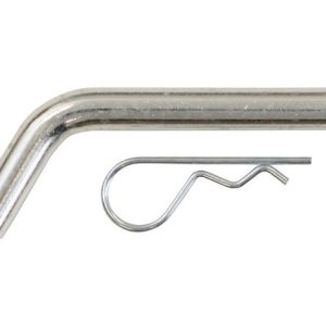 Buyers Products Trailer Hitch Pin, Bent Pin, 5/8 Inch Diameter, Use with Class III and IV Receivers, With Clip, Single, Clamshell – HP6253WCP