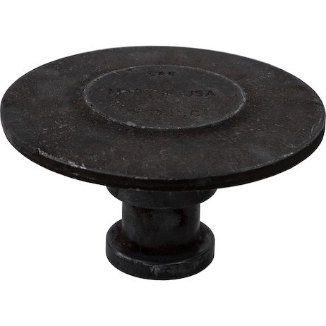 Buyers Products Gooseneck Trailer Hitch King Pin, Weld on, 2 Inch Diameter, 1/2 Inch Bolster Plate Thickness, Forged Steel, Black – KP20050