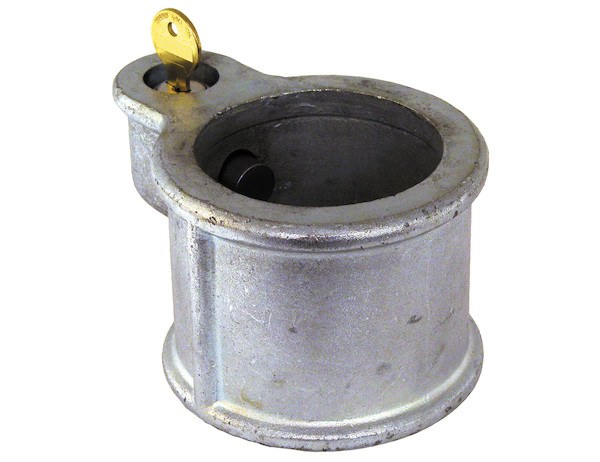 Buyers Products Trailer King Pin Lock, 2 Inch Pin Diameter, Fits Over the King Pin and Secures with a Key – KPL200