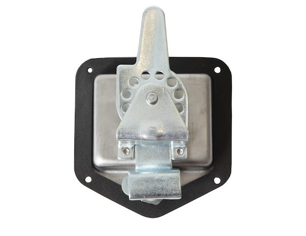 Buyers Products Door Latch Assembly, Aftermarket T-Handle, Mounts Into 3-7/8 X 3-5/16 Inch Recessed Opening – L8815