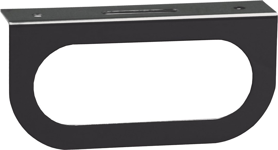Buyers Products Trailer Light Mounting Bracket, Oval, Fits 1 Standard 6-1/2 Inch X 2-1/4 Inch Recessed Lights with Grommets, Powder Coated – LB1