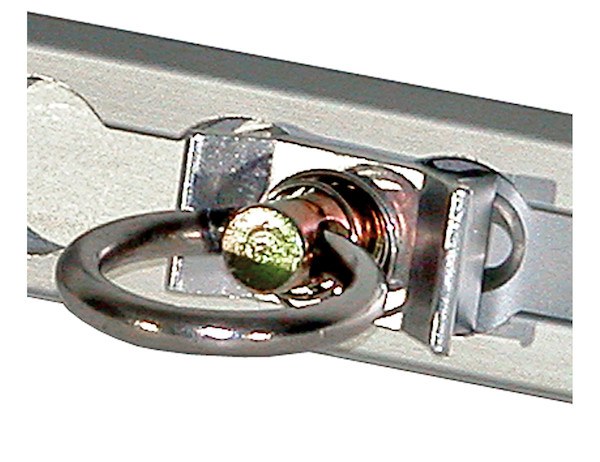 Buyers Products D-Ring, Rope Ring, 1 Inch Ring Diameter, 1000 Pound Working Load Limit, Zinc Plated, Carbon Steel – LR1