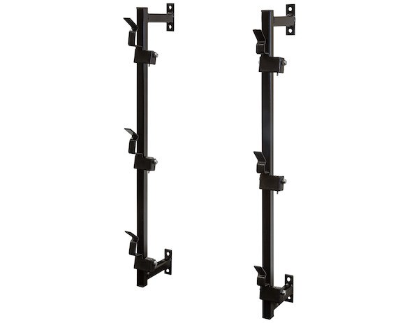 Buyers Products Grass Trimmer Rack, For Enclosed Landscape Trailers, Holds Three Trimmers, Mounts to Side Walls of Trailers/ Sheds and Garages – LT12