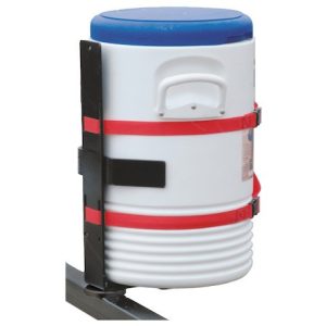 Buyers Products Tool Organizer, Bolt on Any Style Trailer, Holds One Water Cooler, Black, Carbon Steel – LT25