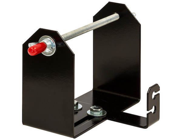 Buyers Products Grass Trimmer Line Spool Rack, For Use with a Single 3 Spool, Bolts to Any Style Trailer, Black, Powder Coated, Steel – LT40