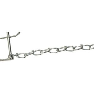 Buyers Products Trailer Hitch Pin Clip, 1/4 Inch Diameter Pin, 8 Inch Chain – P11C