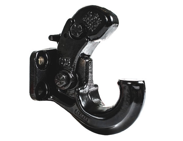 Buyers Products Pintle Hook, Bolt-On Mount, 30000 Pound Towing Capacity, 6000 Pound Vertical Capacity, 3-3/8 Inch on Center Bolt Spacing, Steel – PH15