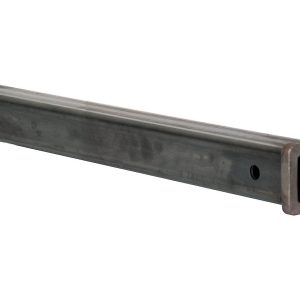 Buyers Products Trailer Hitch Receiver Tube, 2 Inch Inner Diameter, 24 Inch Length, Powder Coated Black, Weld on Mount – RT25824