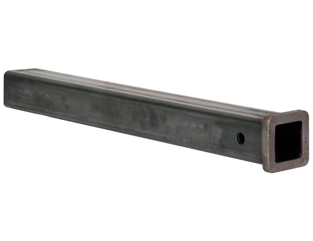 Buyers Products Trailer Hitch Receiver Tube, 2 Inch Inner Diameter, 24 Inch Length, Powder Coated Black, Weld on Mount – RT25824