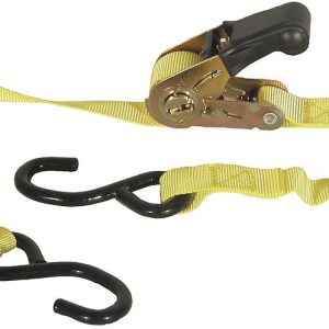 Buyers Products Tie Down Strap, Cargo Tie Down, 1 Inch Wide X 12 Foot Length, 600 Pound Working Load Limit, 1800 Pound Capacity – RTD211218