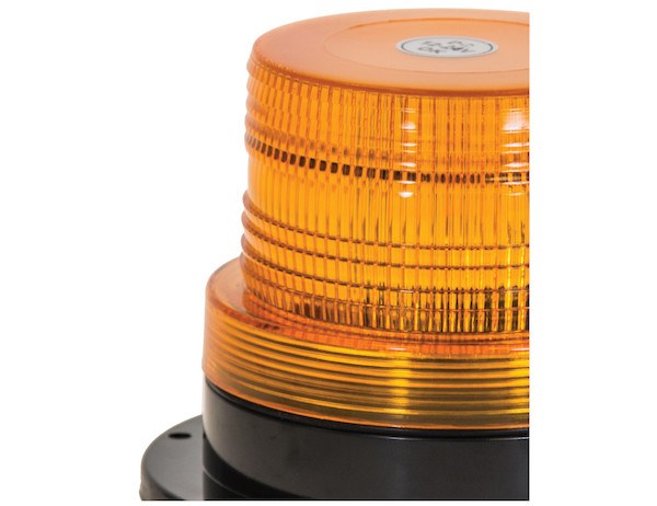 Buyers Products Warning Light, 4 Inch Width X 3-3/4 Inch Height, Dome Style, Magnetic and Permanent Mount, Strobe, Amber Lens – SL500A