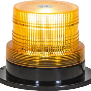Buyers Products Warning Light, 4 Inch Width X 3-3/4 Inch Height, Dome Style, Magnetic and Permanent Mount, Strobe, Amber Lens – SL500A