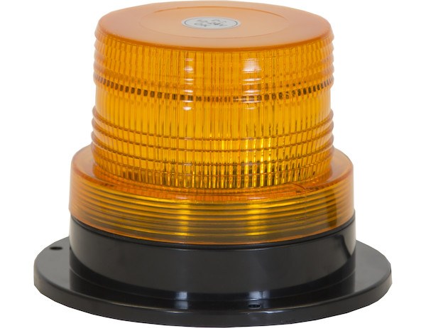 Buyers Products Warning Light, 4 Inch Width X 3-3/4 Inch Height, Dome Style, Magnetic and Permanent Mount, Strobe, Amber Lens – SL500A