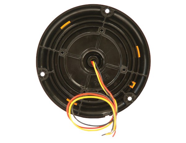 Buyers Products Warning Light, 6.62 Inch Length X 4.87 Inch Height, Dome, Permanent Mount, LED Strobe, Amber, 15 Light Pattern, 12-24 Volt – SL685ALP