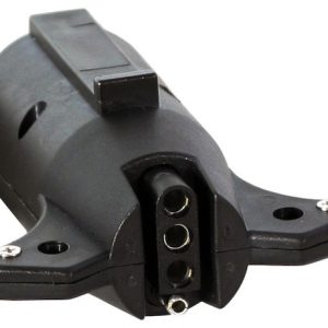 Buyers Products Trailer Wiring Connector Adapter, Truck Side, 7-WAY Flat Pin to 4-FLAT Connection – TC2074P