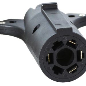 Buyers Products Trailer Wiring Connector Adapter, Truck Side, 7-WAY Flat Pin to 4-FLAT Connection – TC2074P