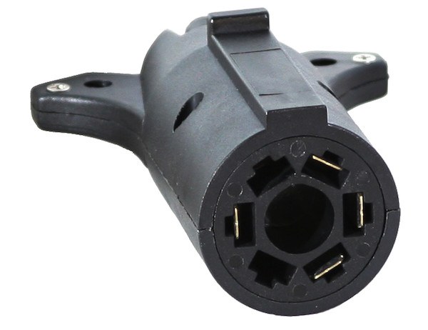 Buyers Products Trailer Wiring Connector Adapter, Truck Side, 7-WAY Flat Pin to 4-FLAT Connection – TC2074P