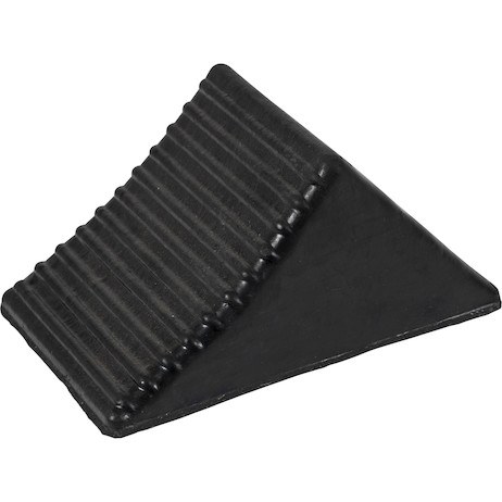 Buyers Products Wheel Chock, Black, Rubber, Single, 5 Inch Height – WC1467A