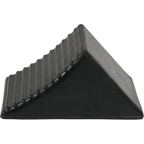 Buyers Products Wheel Chock, Black, Rubber, Single, 5 Inch Height – WC1467A