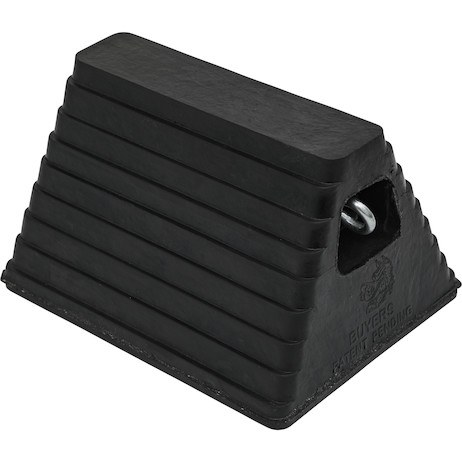 Buyers Products Wheel Chock, Black, Rubber, Single, 6 Inch Height – WC6810L