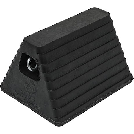Buyers Products Wheel Chock, Black, Rubber, Single, 6 Inch Height – WC6810L