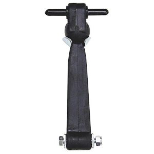 Buyers Products Hood Latch, 7-7/8 Inch Length, T-Handle, Black, Rubber, With Brackets and Pin-With Bumper, Single – WJ208