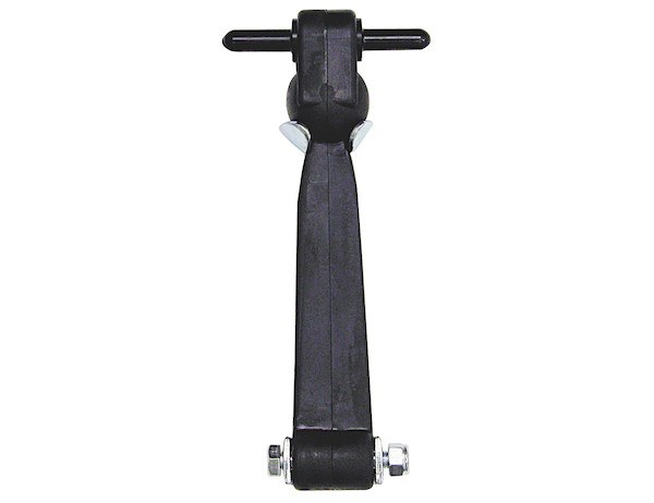 Buyers Products Hood Latch, 7-7/8 Inch Length, T-Handle, Black, Rubber, With Brackets and Pin-With Bumper, Single – WJ208
