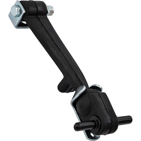 Buyers Products Hood Latch, 7-7/8 Inch Length, T-Handle, Black, Rubber, With Brackets and Pin-With Bumper, Single – WJ208