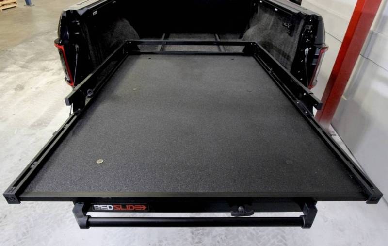 Bedslide Bed Slide, 1000 Series, 1000 Pound Capacity, 53 Inch Length X 37 Inch Width, Black Powder Coated Steel Frame, Black Side Rail – 10-5337-CLB