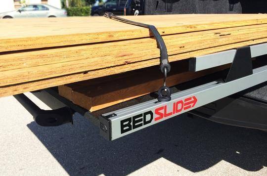Bedslide Tie Down Anchor, Guardrail Track Mount, With 4 D-Rings and 4 Mount Blocks – BSA-D-RINGKIT4