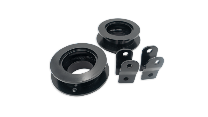 Body Armor Leveling Kit Suspension, 2 Inch Lift, Coil Spring Spacer – 50208-DG
