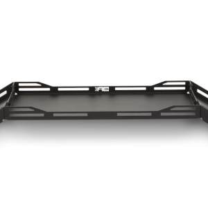 Body Armor Bed Cargo Rack, 150 Pound Capacity, Bolt on, Black, Steel, Without Tool Box Mounting Kit, Non-Adjustable – 5147