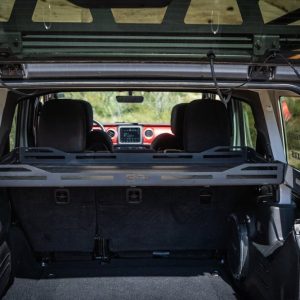 Body Armor Bed Cargo Rack, 150 Pound Capacity, Bolt on, Black, Steel, Without Tool Box Mounting Kit, Non-Adjustable – 5147