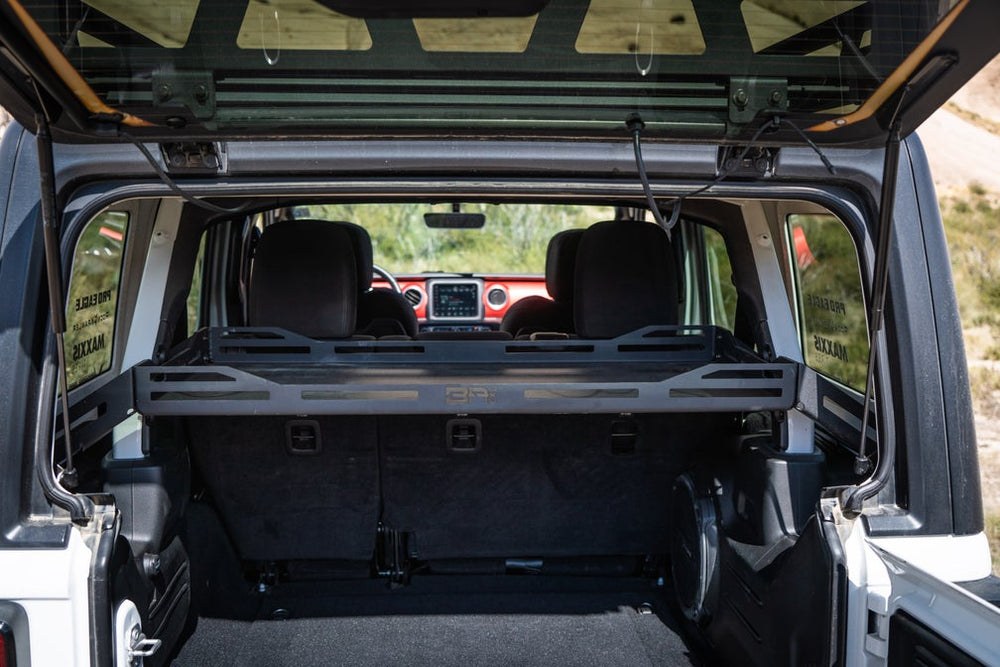 Body Armor Bed Cargo Rack, 150 Pound Capacity, Bolt on, Black, Steel, Without Tool Box Mounting Kit, Non-Adjustable – 5147