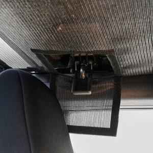 Body Armor Bikini Top, Hook-N-Loop Fastener and J-Hook System Mount, Black, See Through Mesh – 91001