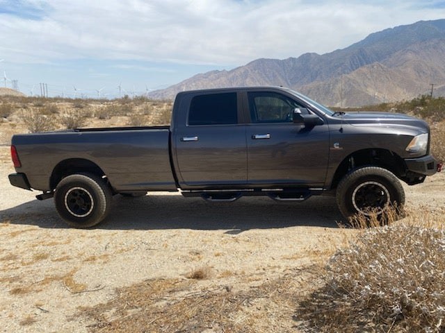 Body Armor Running Board, Ambush, Powder Coated, Black, Steel, Unlighted, Frame Body Mount Bolts – DG-4201