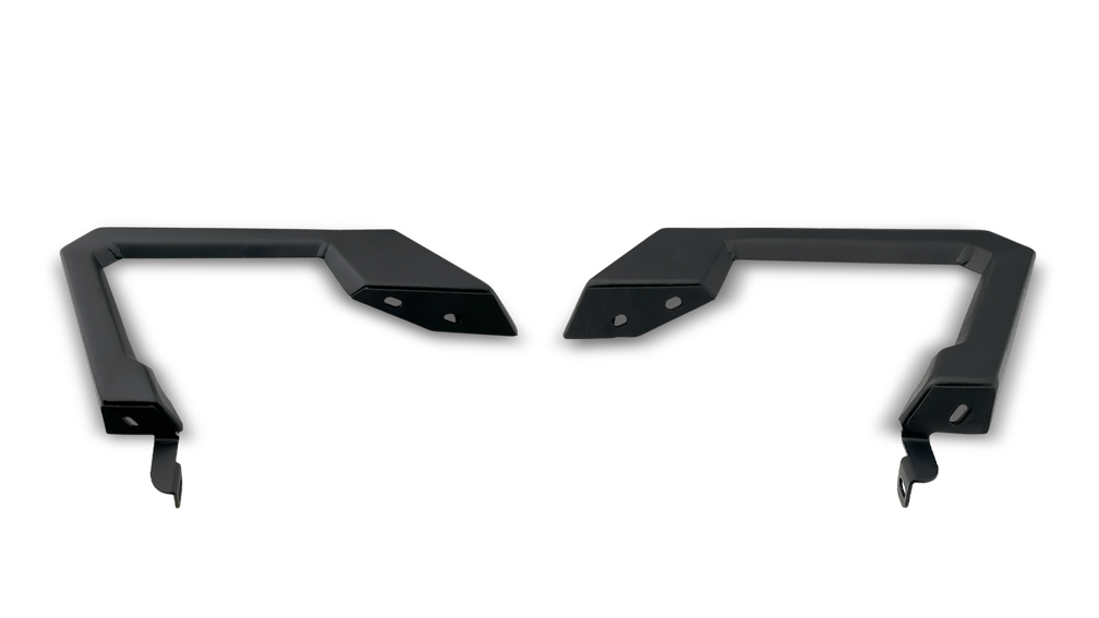 Body Armor Quarter Panel Guard, Ambush, Bolt-On, Powder Coated Steel, Black, For Use with JT-2965 – JT-5101
